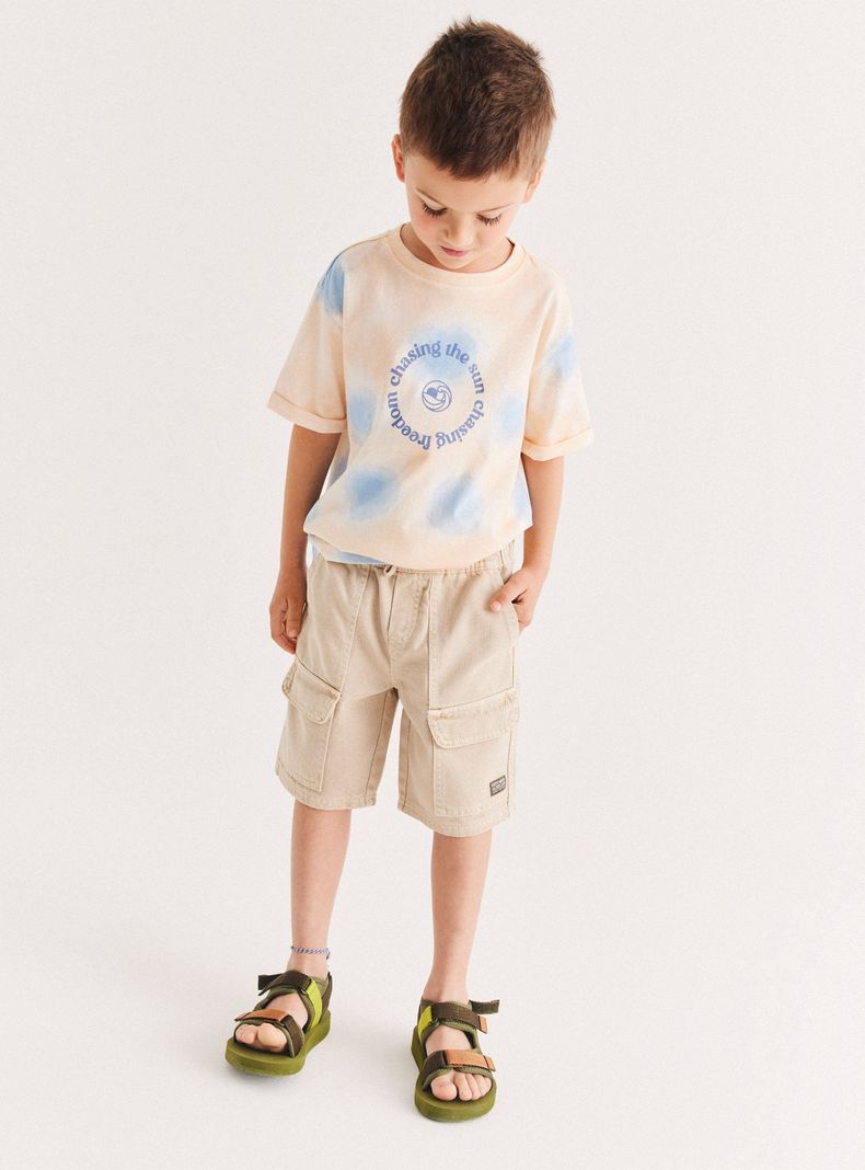 Bermuda Cargo Twill Garment Dyed-1