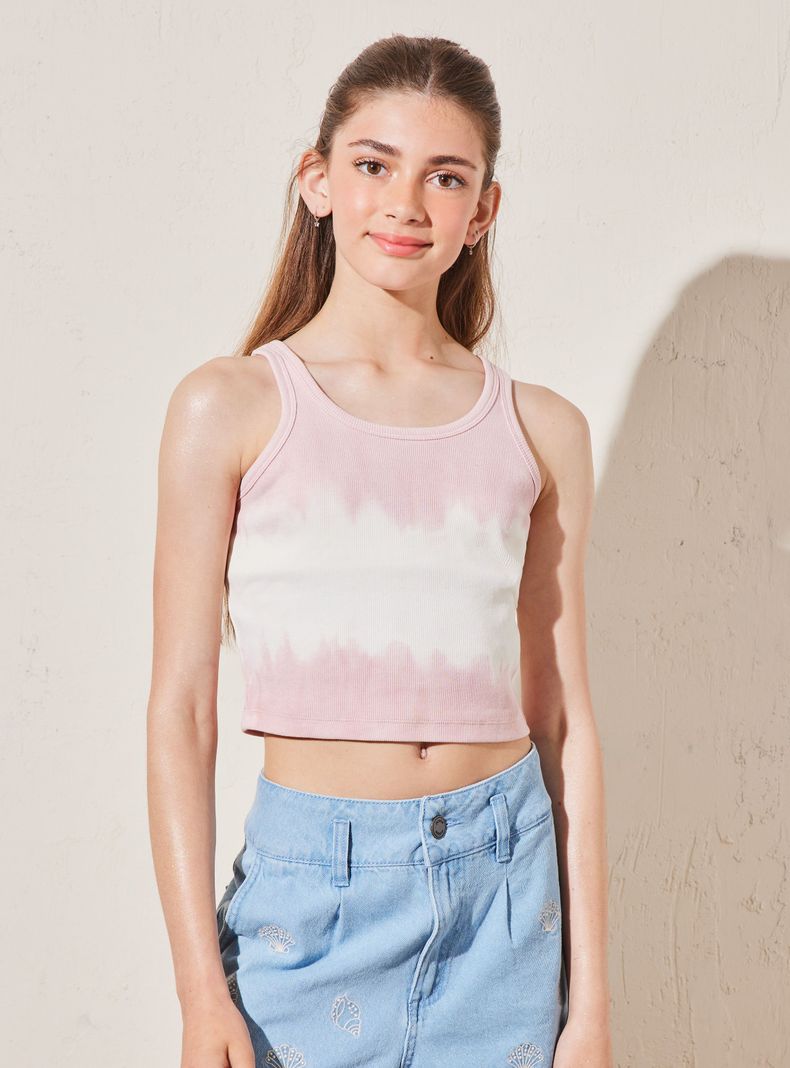 Polera Tank Tie Dye-0