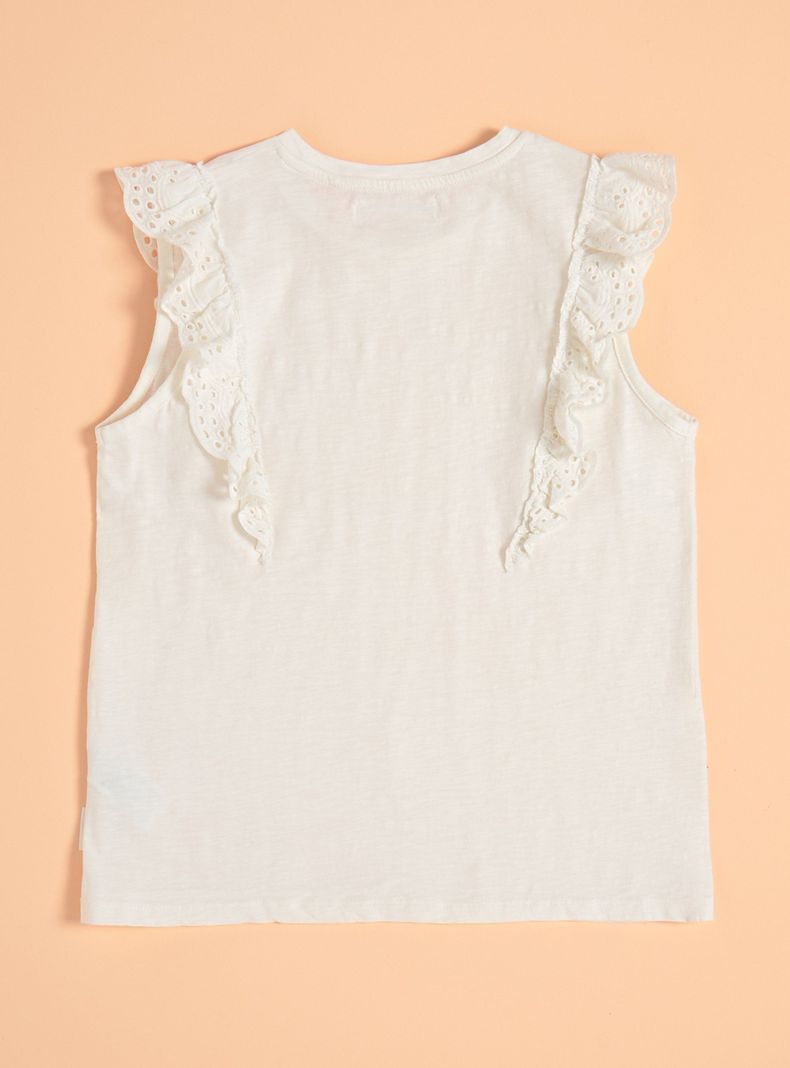 Polera Detalle de Broderie, Garment Dye-3
