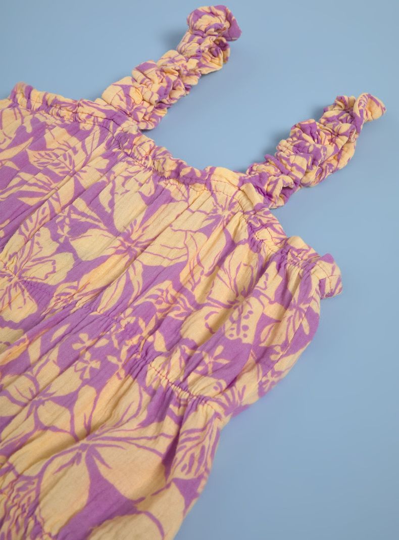 Blusa Estampada, Muselina Algodón-4