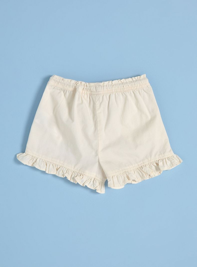 Short con Cintura Ajustable y Vuelos-3