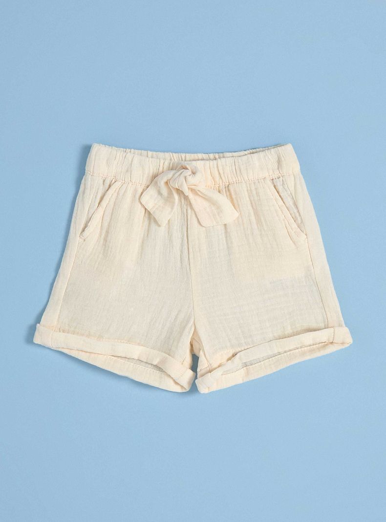 Short Confortable con Moño Delantero-0