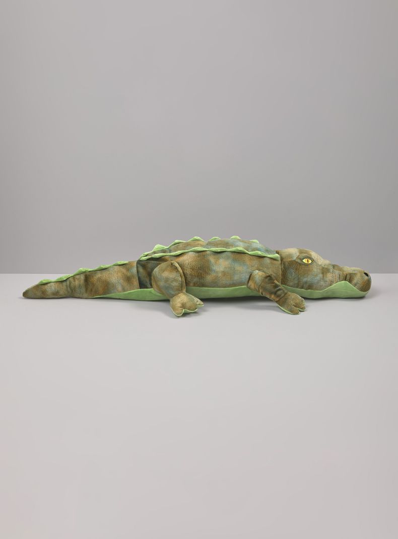 Peluche Cocodrilo Acostado 60 cm-1
