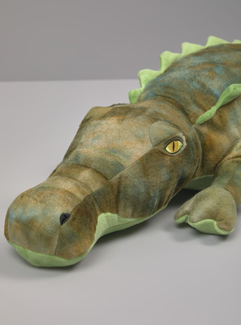 Peluche Cocodrilo Acostado 60 cm-2