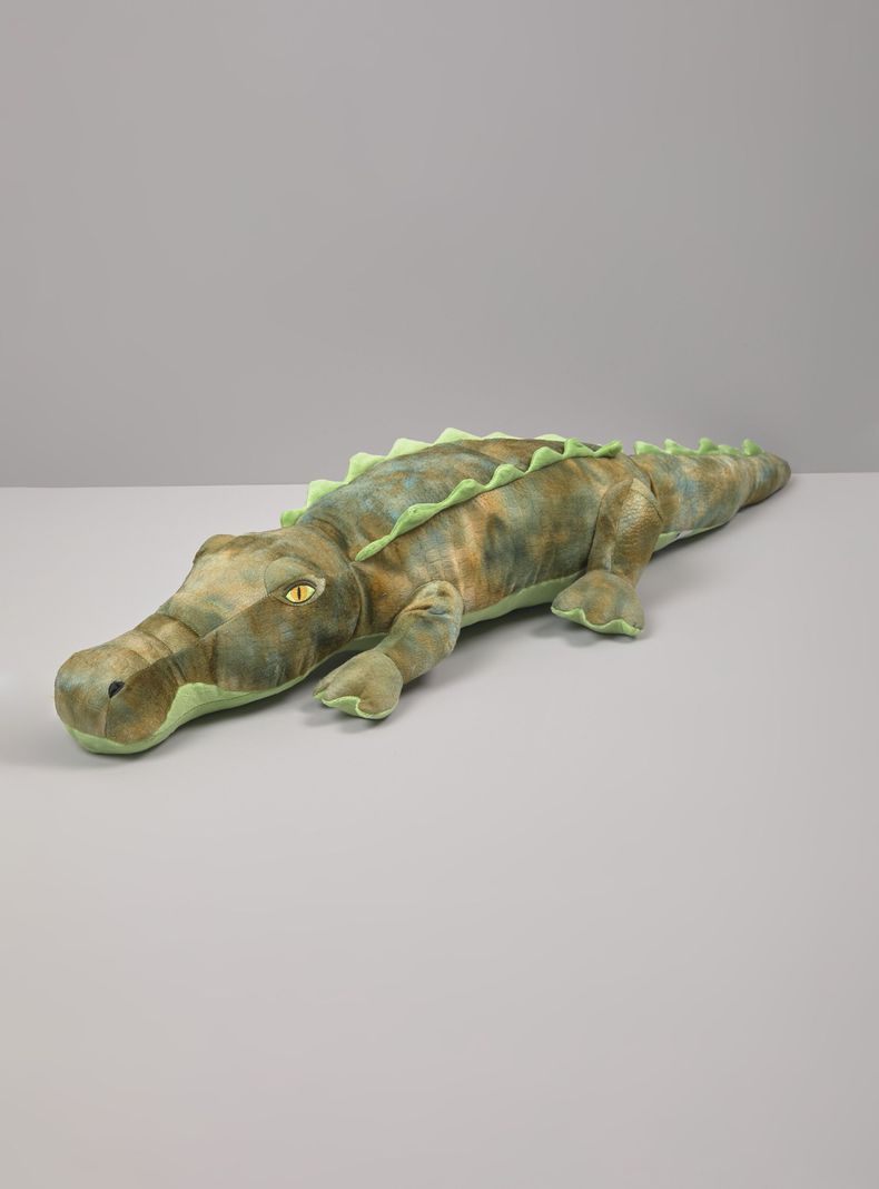 Peluche Cocodrilo Acostado 60 cm-0