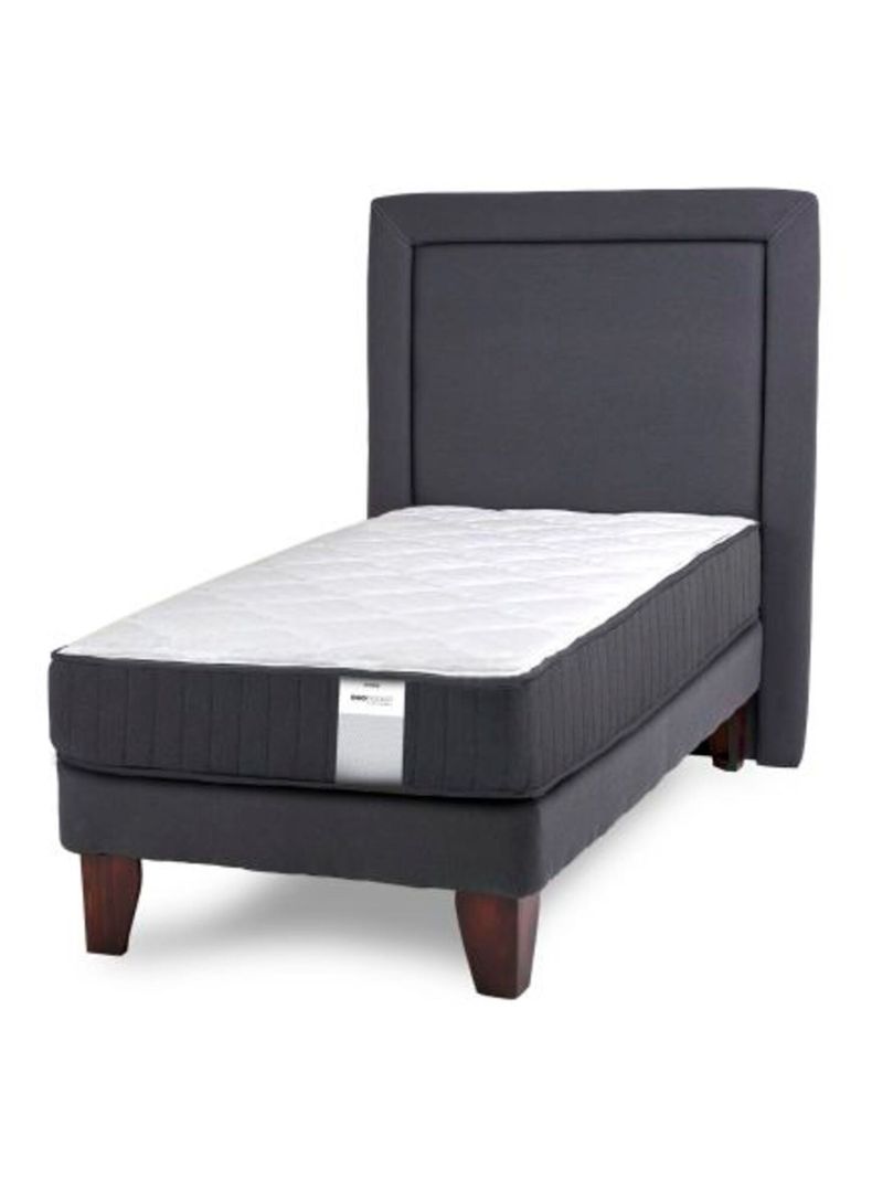 Cama Europea Dúo Pocket 1 Plaza Plus + Respaldo-0