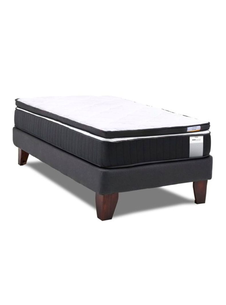 Cama Europea Dúo Pocket 1 Plaza Plus + Topper-1