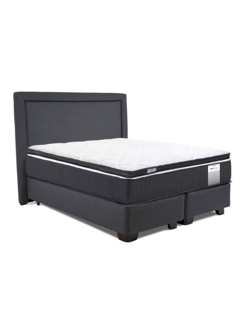 Cama Americana Dúo Pocket Full + Topper + Respaldo-1