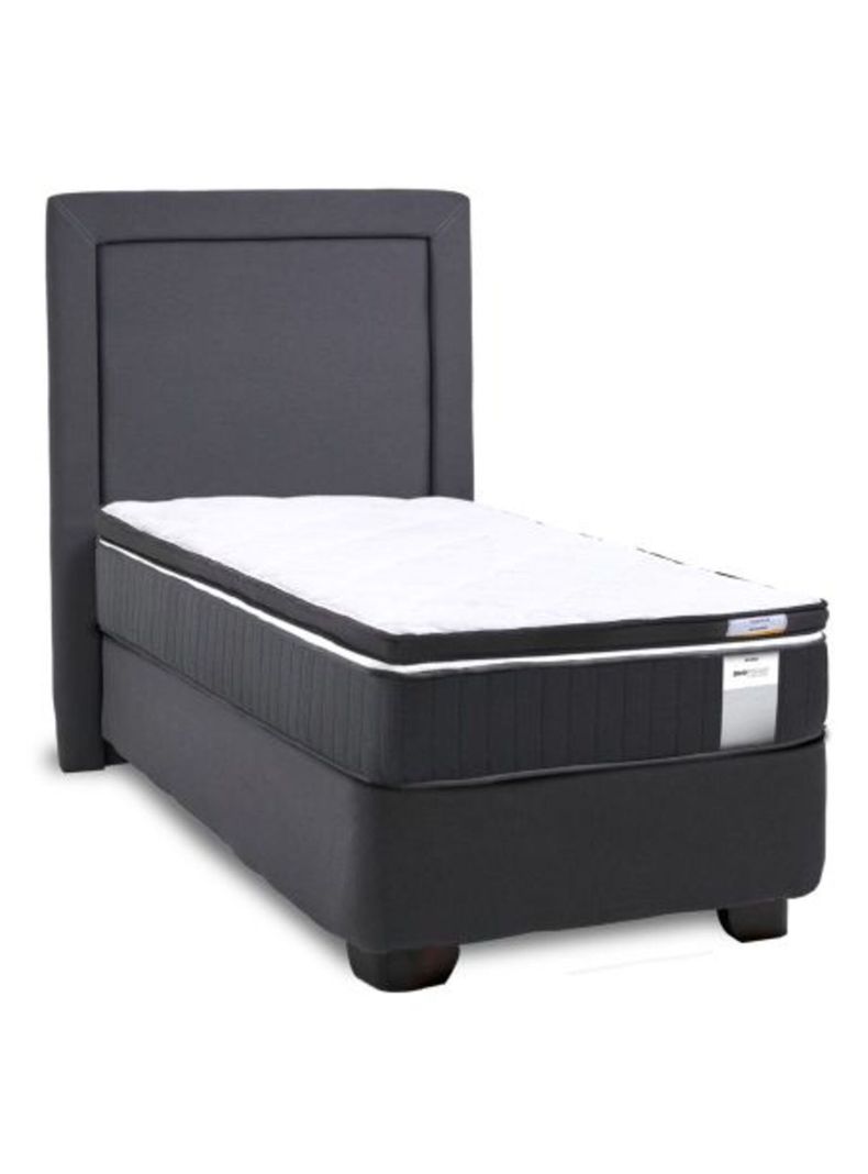 Cama Americana Dúo Pocket 1 Plaza + Topper + Respaldo-1