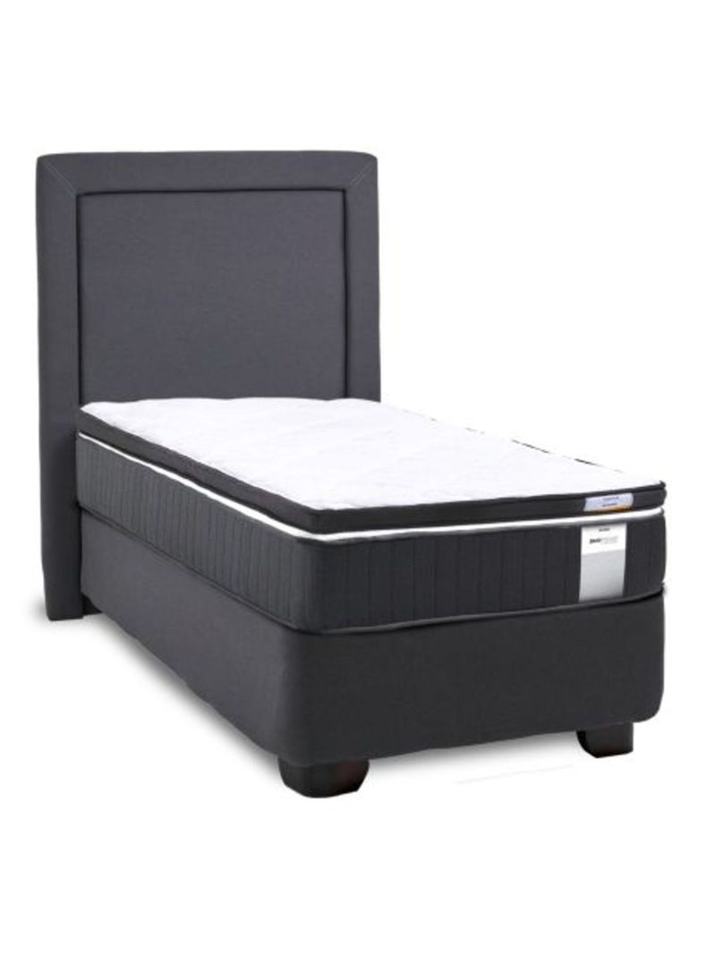 Cama Americana Dúo Pocket 1 Plaza Plus + Topper + Respaldo-1