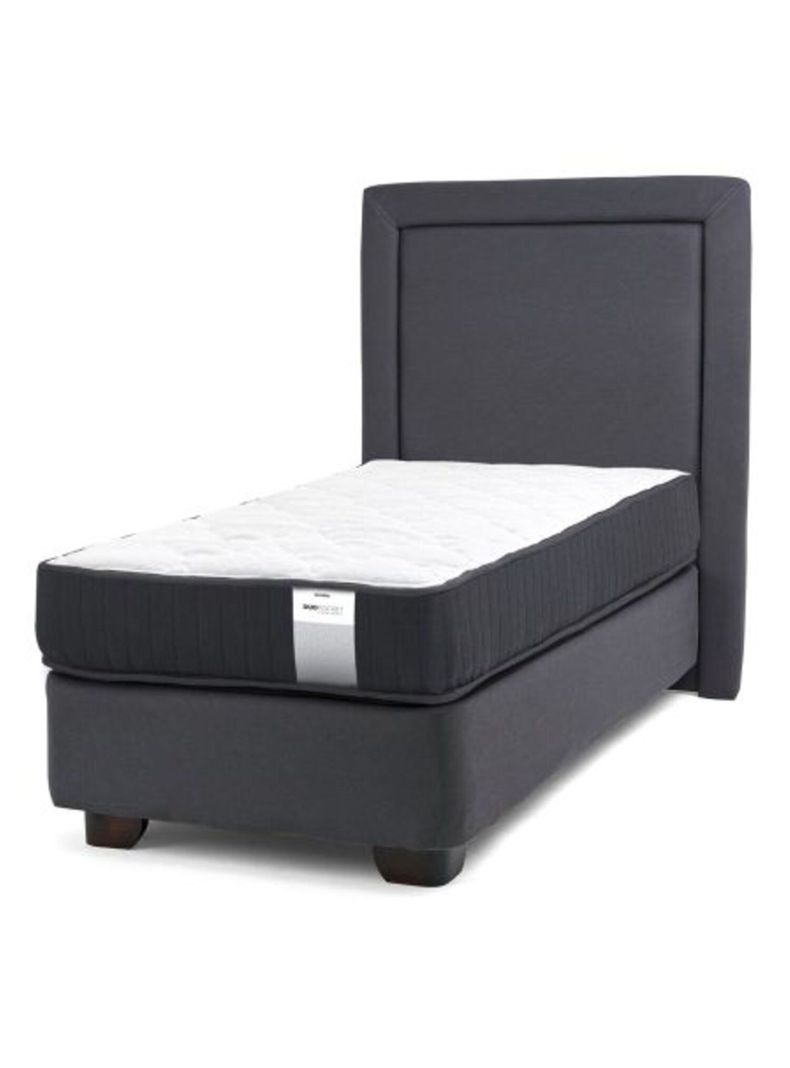 Cama Americana Dúo Pocket 1.5 Plazas + Respaldo-0