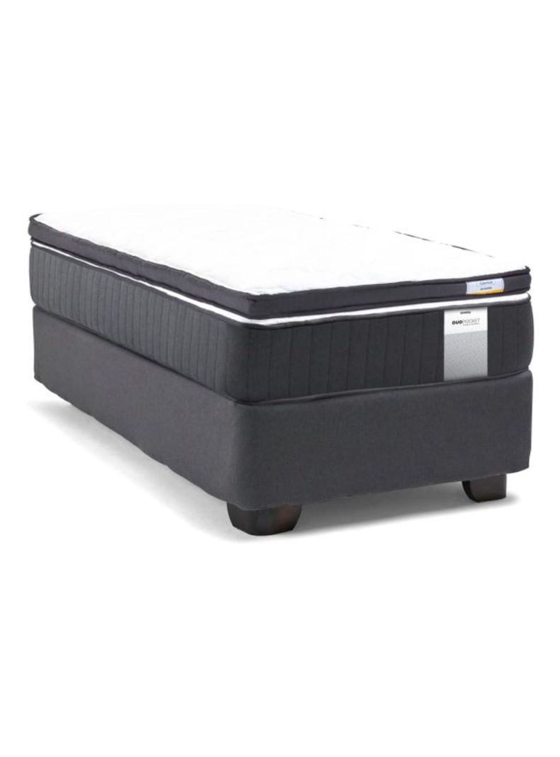 Cama Americana Dúo Pocket 1.5 Plazas + Topper-1