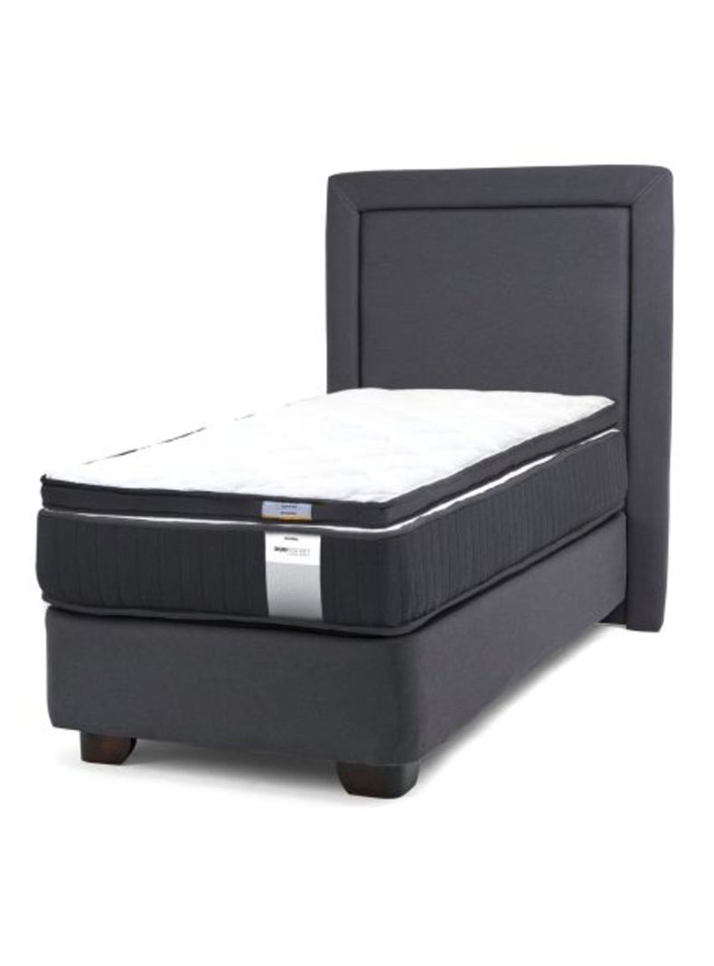 Cama Americana Dúo Pocket 1.5 Plaza Plus Topper + Respaldo-0