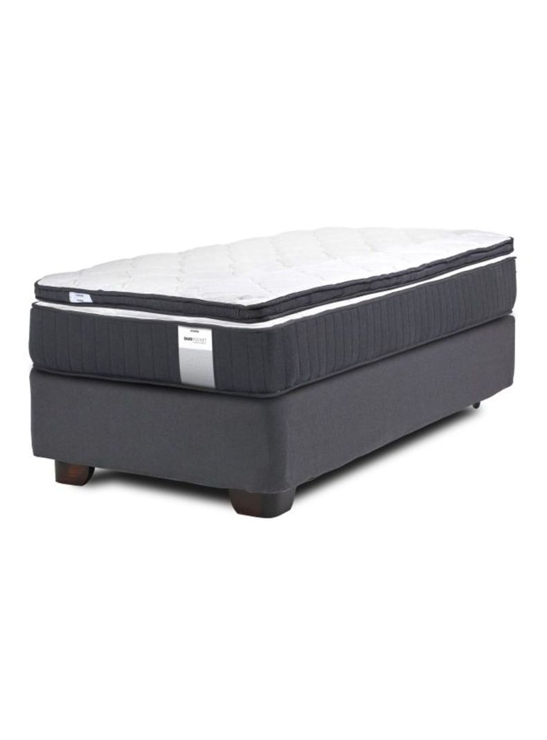 Cama Americana Dúo Pocket 1.5 Plazas Plus + Topper-0