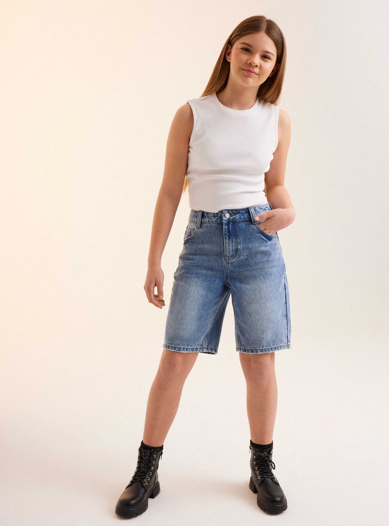 Short Baggy Jeans-0