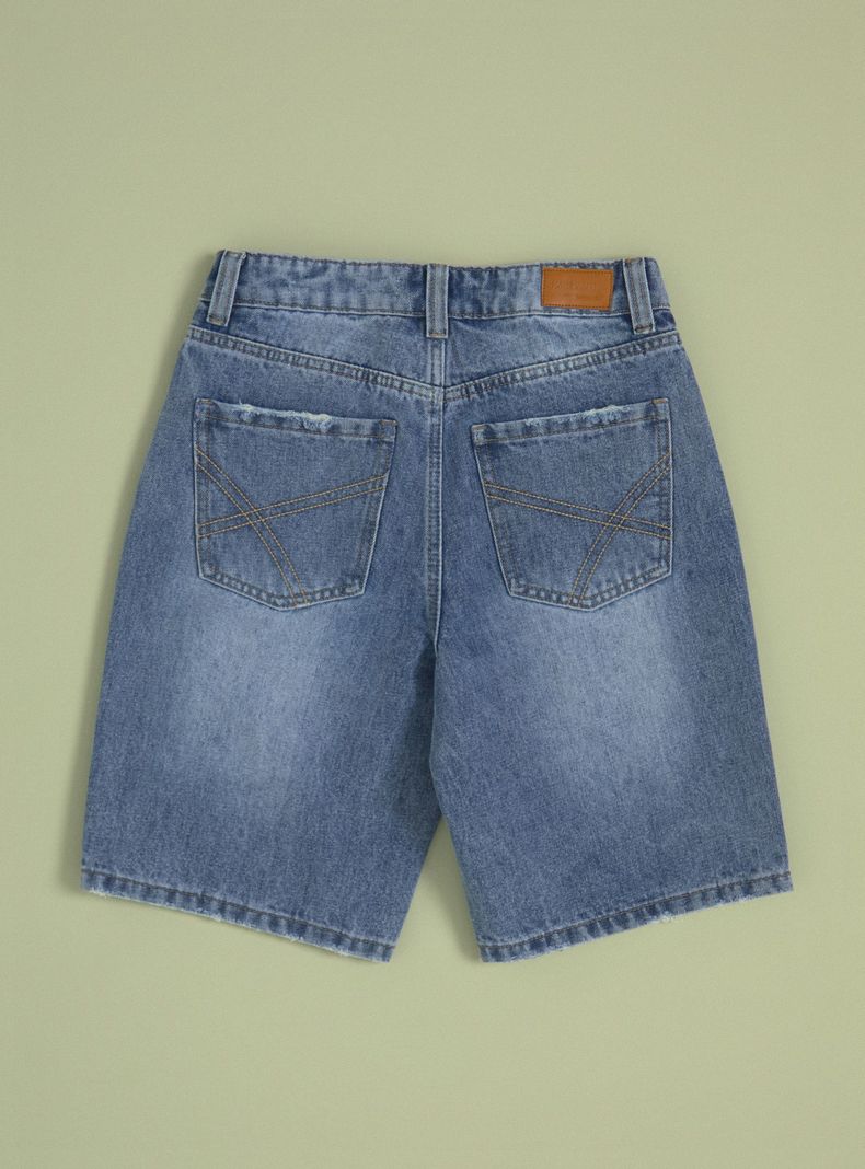 Short Baggy Jeans-3