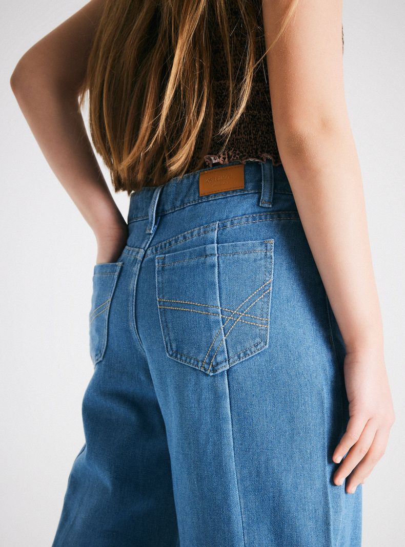 Jeans Paneles en Costados