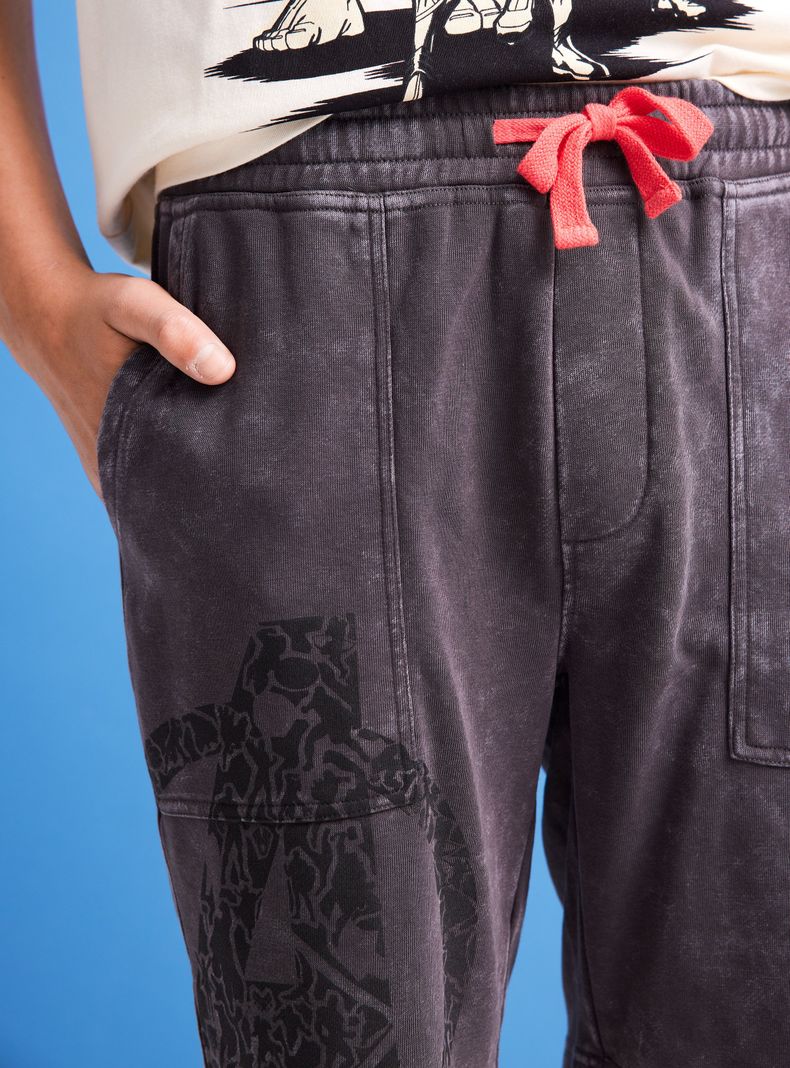 Short Estampado con Cordones Avengers Marvel-1