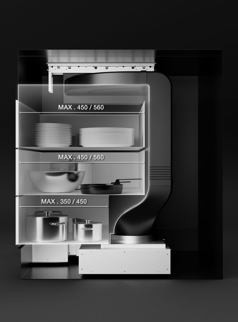 Campana Modular Serie VarioPro FIH-16760 TOS BK Negra-6