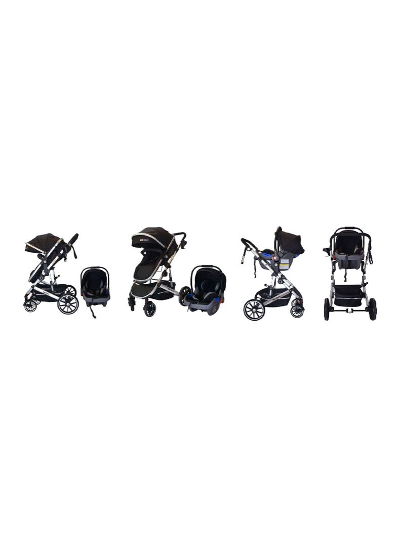 Coche Travel Lux Negro 3 X 1-4