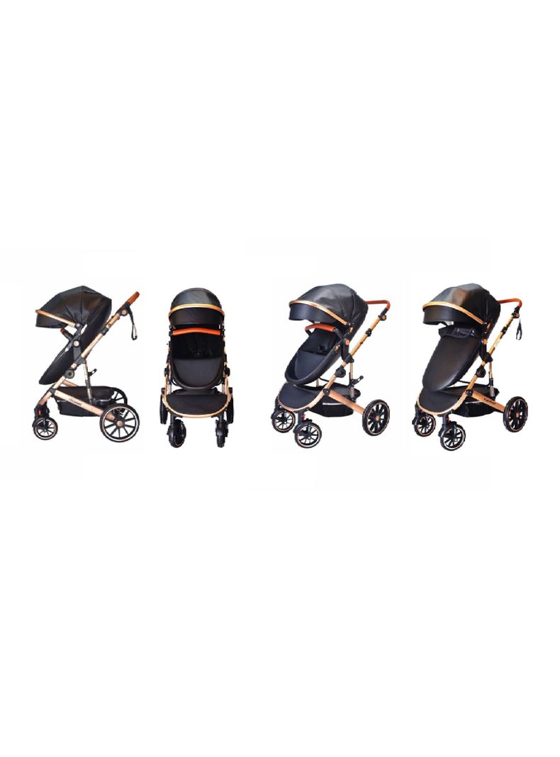 Coche Cuna Egg Negro 3 En 1-5