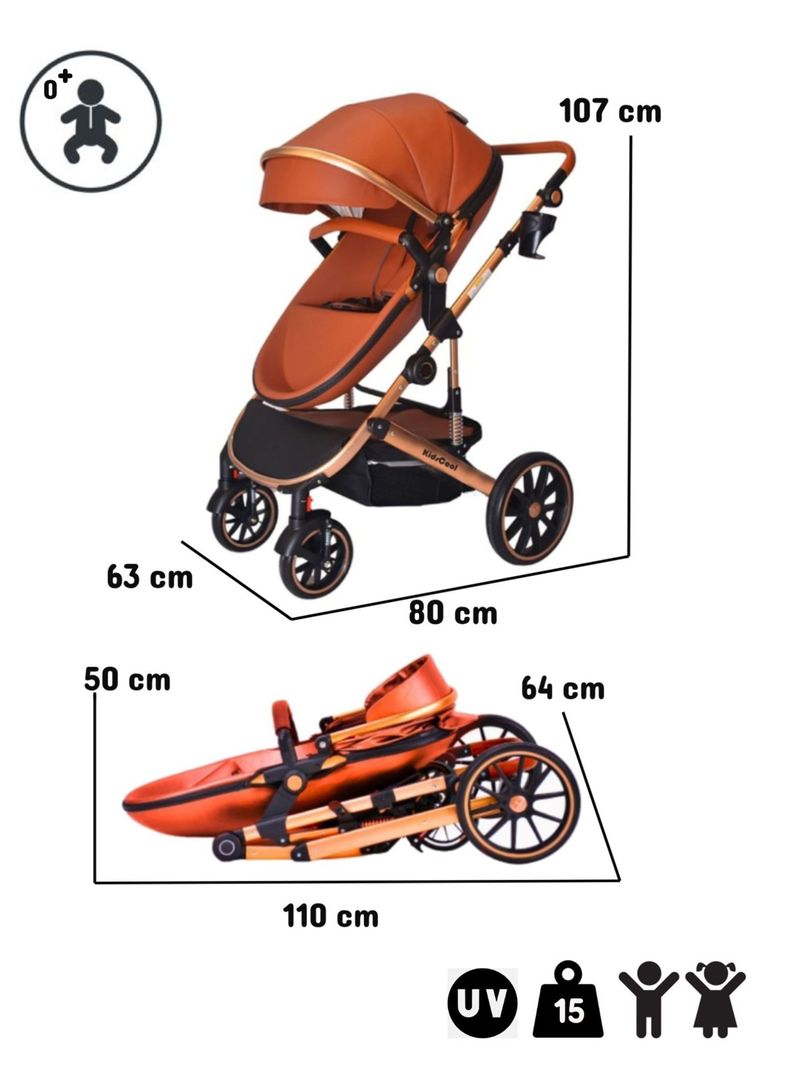 Coche Cuna Egg Cafe 3 En 1-4