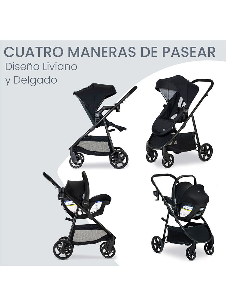 Coches Travel System Brook-Willow Onix Glacier-2
