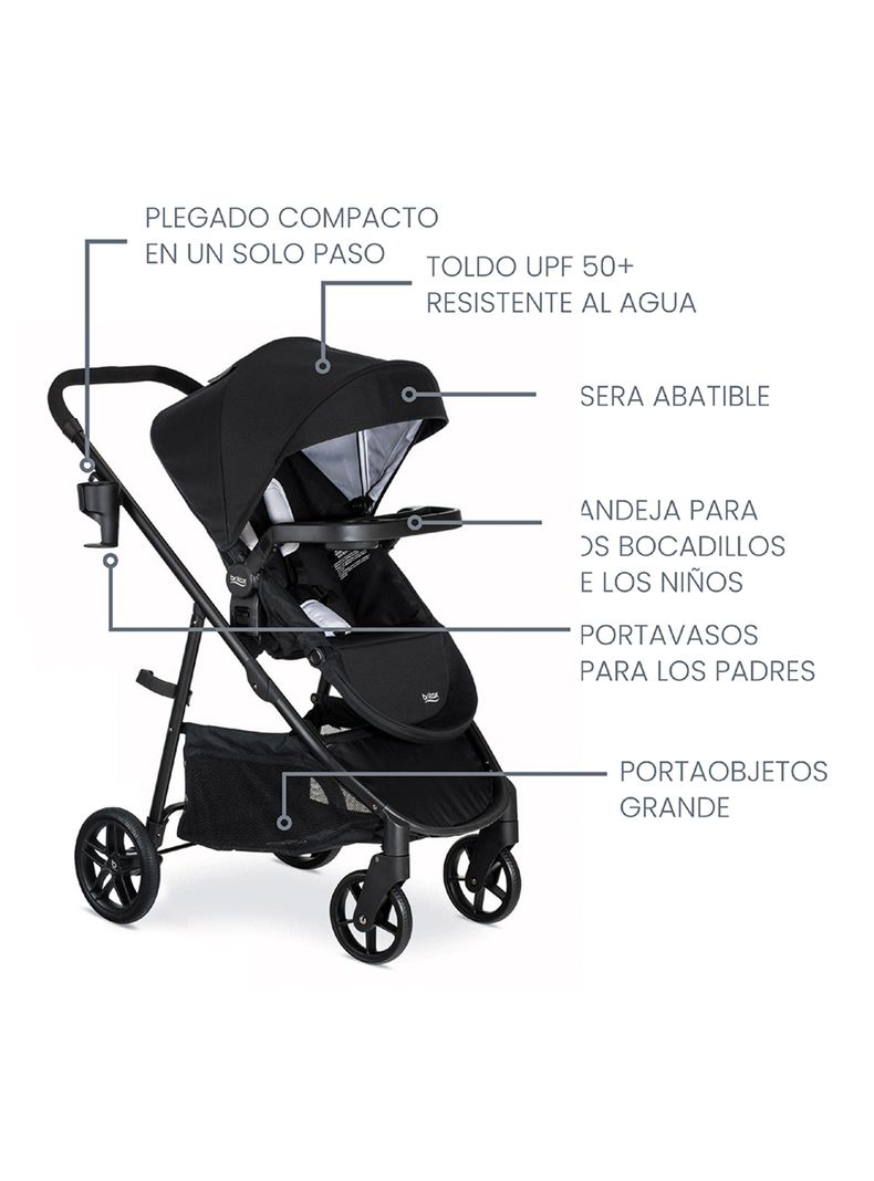 Coches Travel System Brook-Willow Onix Glacier-3