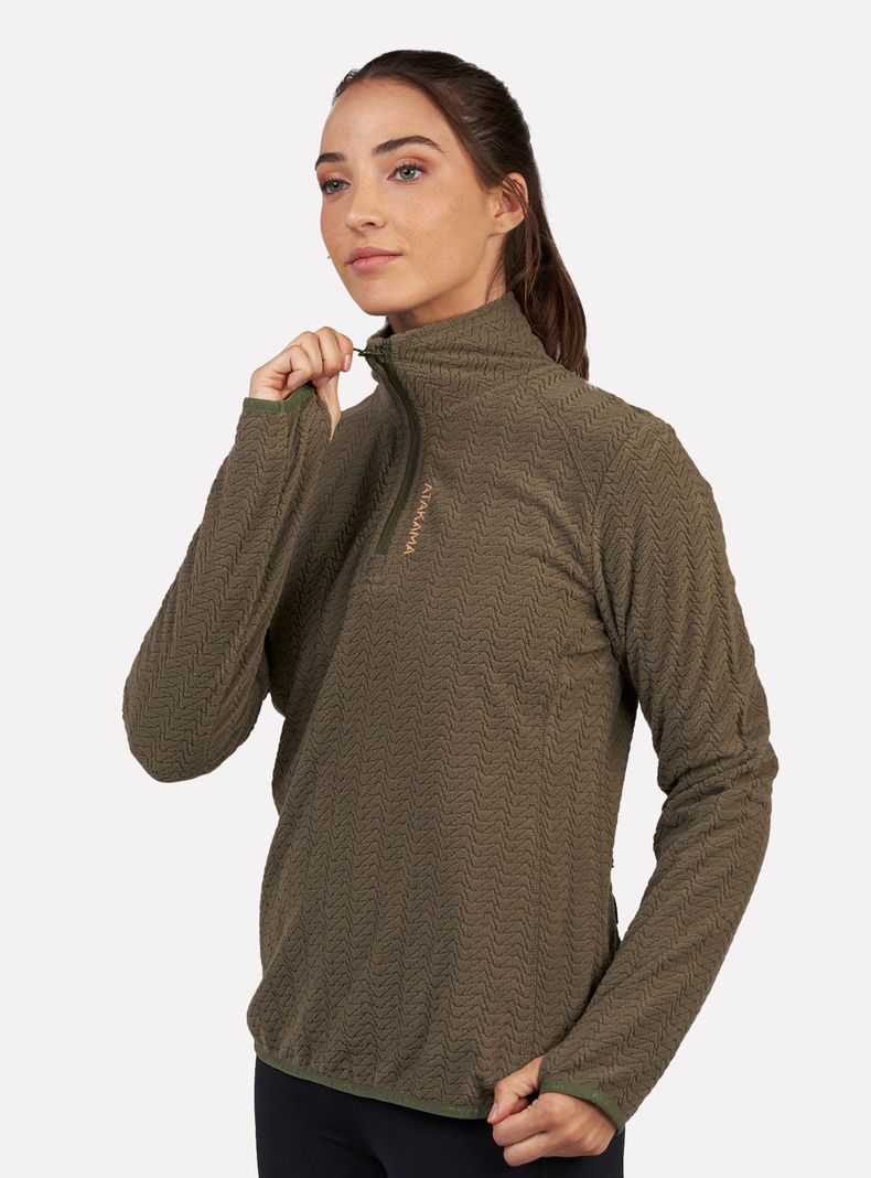 Polerón  Ultraligero Volca 1/4-Zip Fleece-1