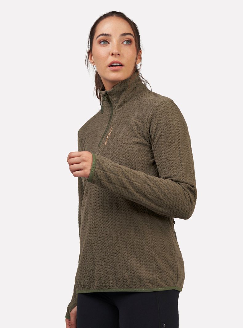 Polerón  Ultraligero Volca 1/4-Zip Fleece-2