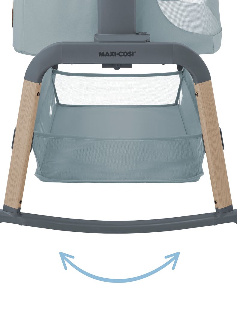 Cuna Colecho Lora Air Beyond Grey-3