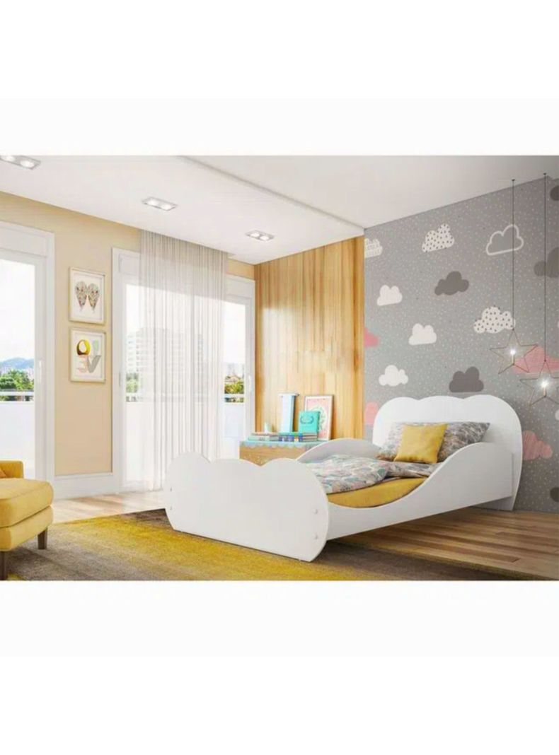 Mini Cama Nube Blanca Premium-3