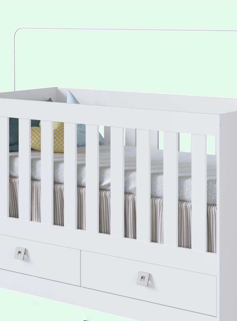 Cuna Multifuncion New Amore 3X1 Blanco-3