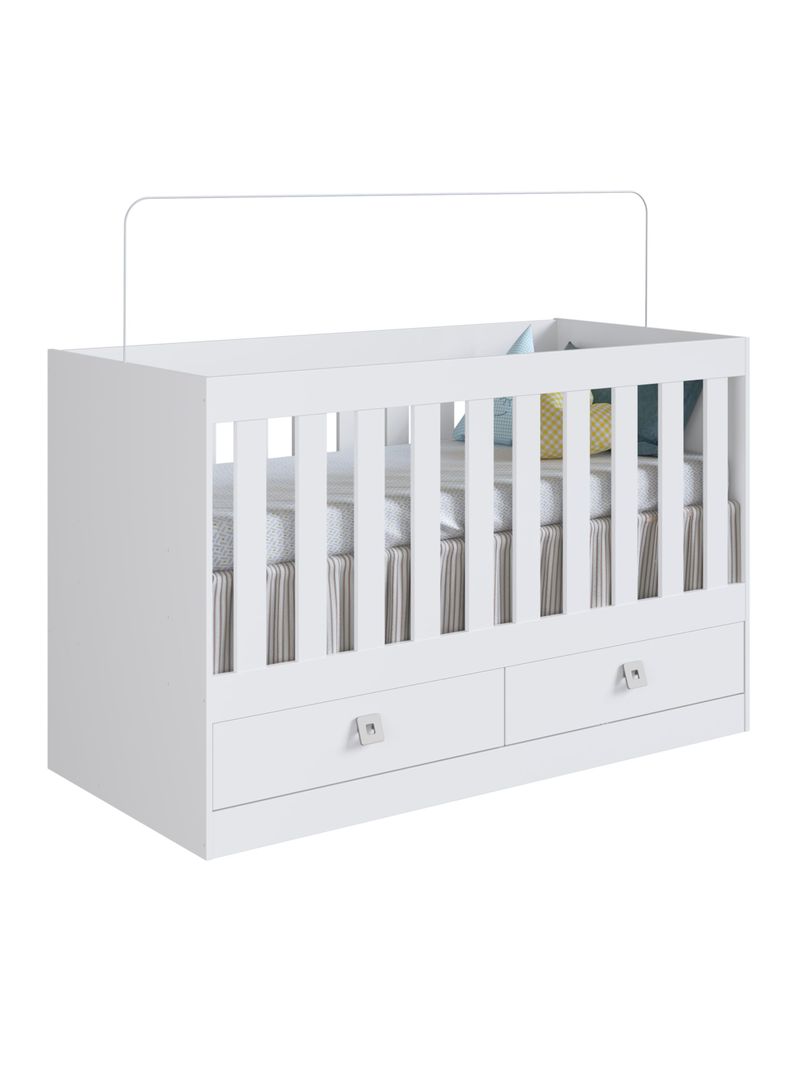 Cuna Multifuncion New Amore 3X1 Blanco-0