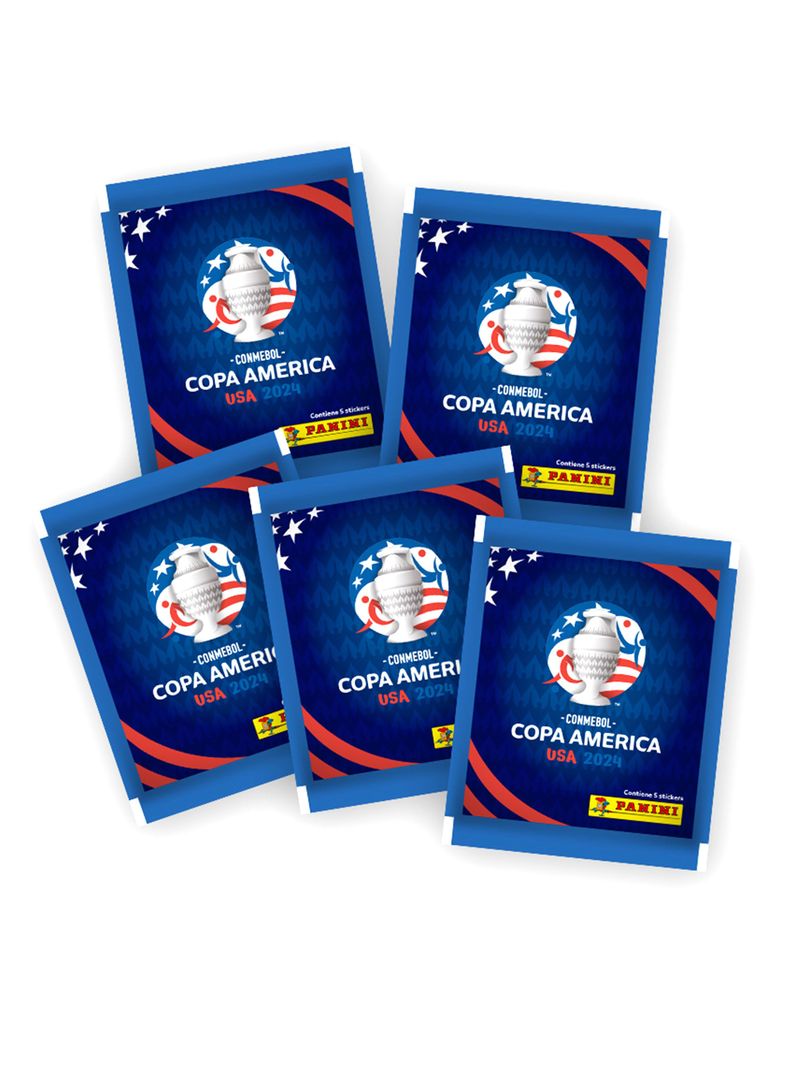 Pack 1 Álbum + 5 Sobres Copa América 2024-1