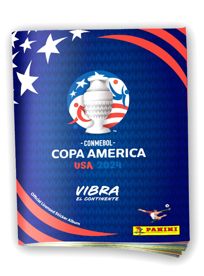 Pack 1 Álbum + 5 Sobres Copa América 2024-2