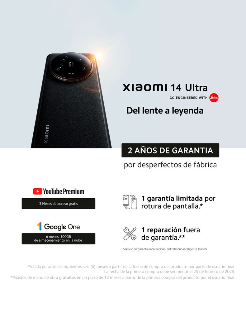 Smartphone Xiaomi 14 Ultra 512GB 6.7" Black Liberado-4