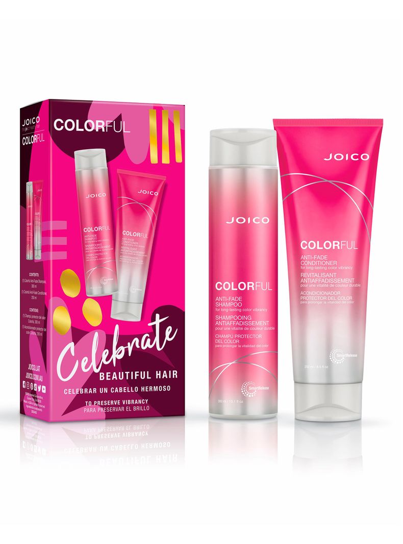 Set Shampoo 300 ml + Acondicionador 250 ml Kpak Colorful-0