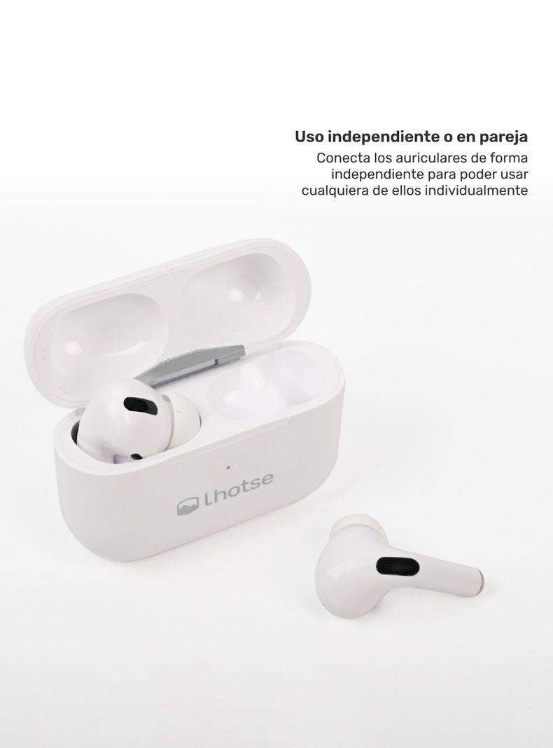 Audífonos Bluetooth Inalámbrico RM7 Pro Blanco-2