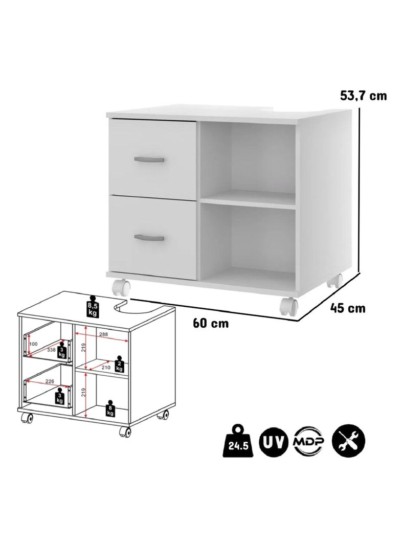 Mueble para Lavamano Cajones-1