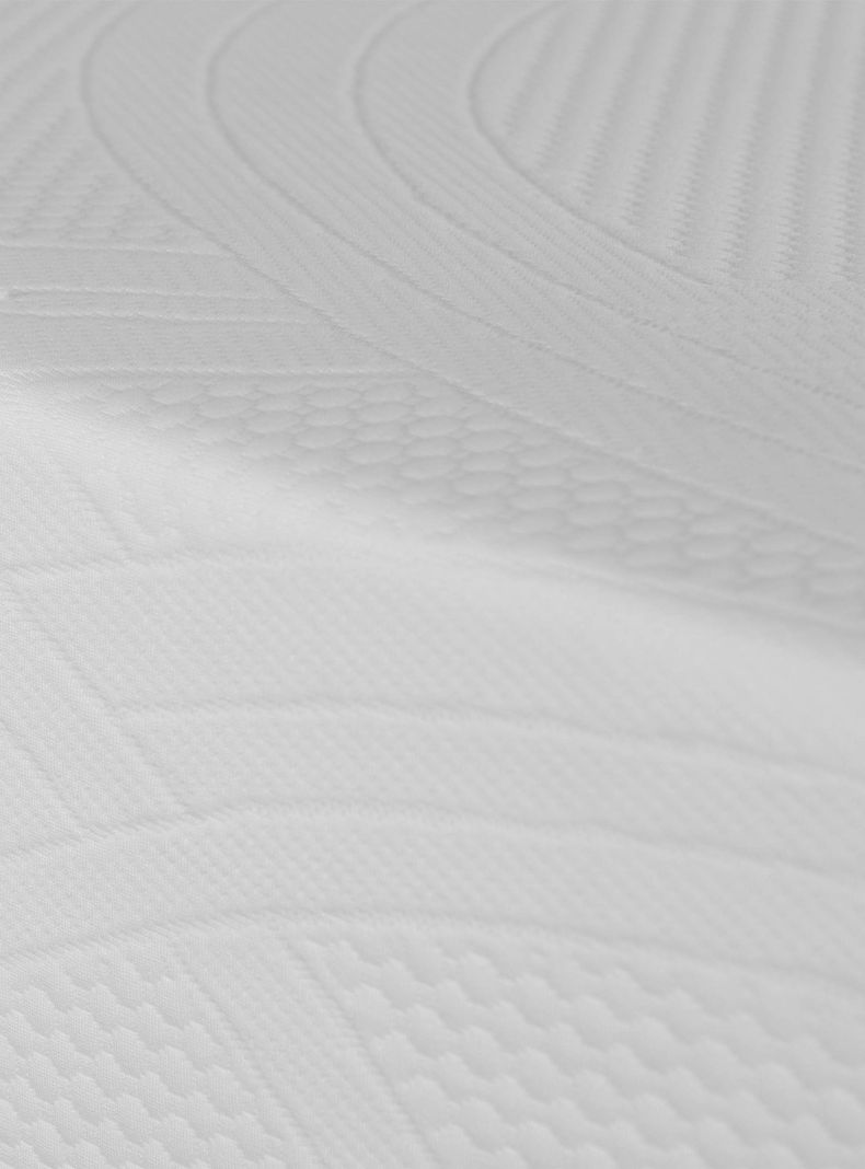 Cama Europea Excellence 2 Plazas + Respaldo Dublin Gris-4