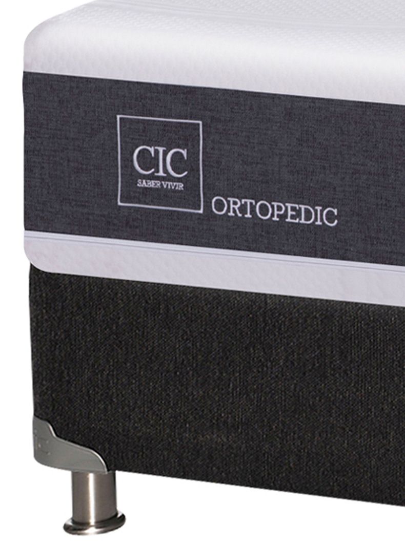 Cama Americana New Ortopedic B5 Black King Plumón-2