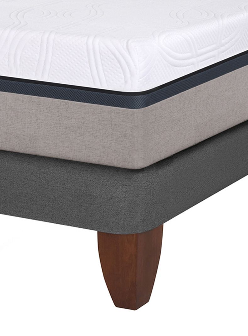 Cama Europea Balance 2 Plazas Base Dividida Plumón-2