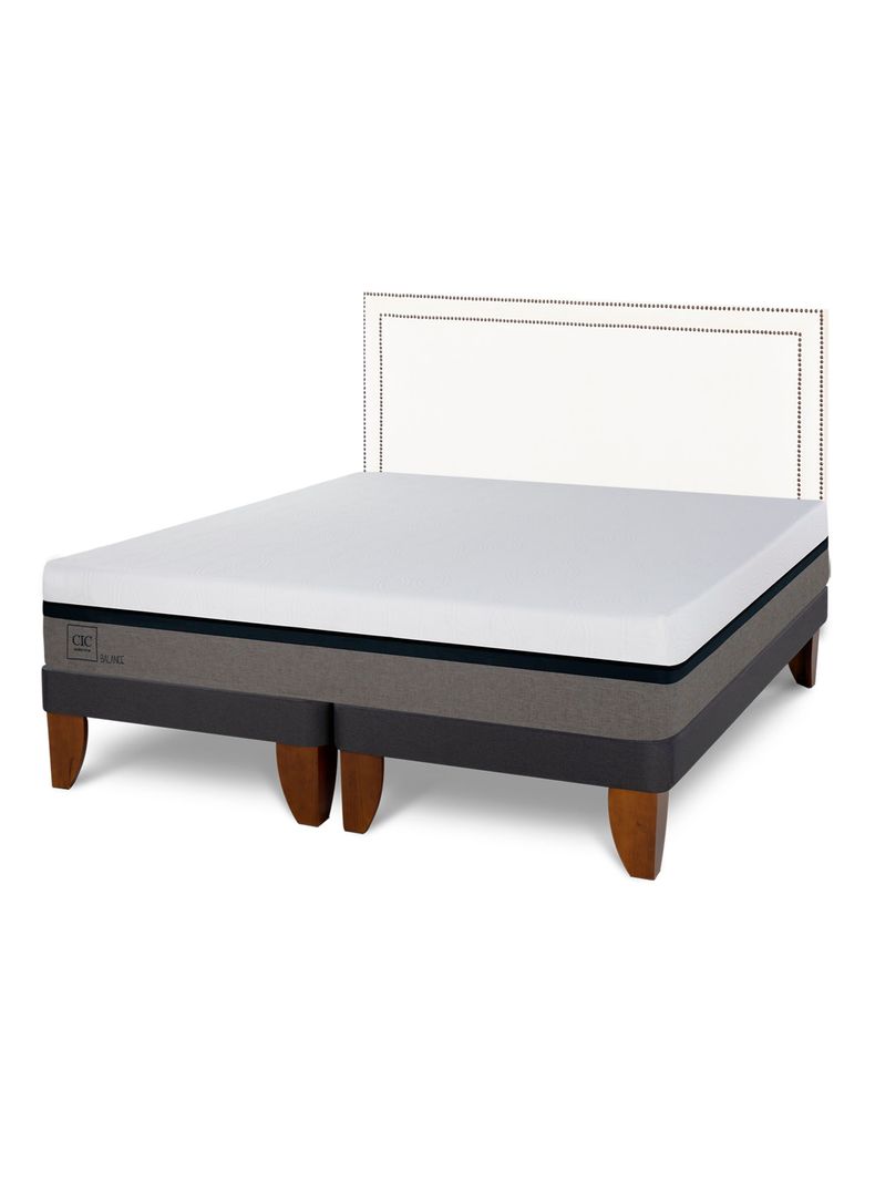 Cama Europea Balance King Respaldo Danubio-0