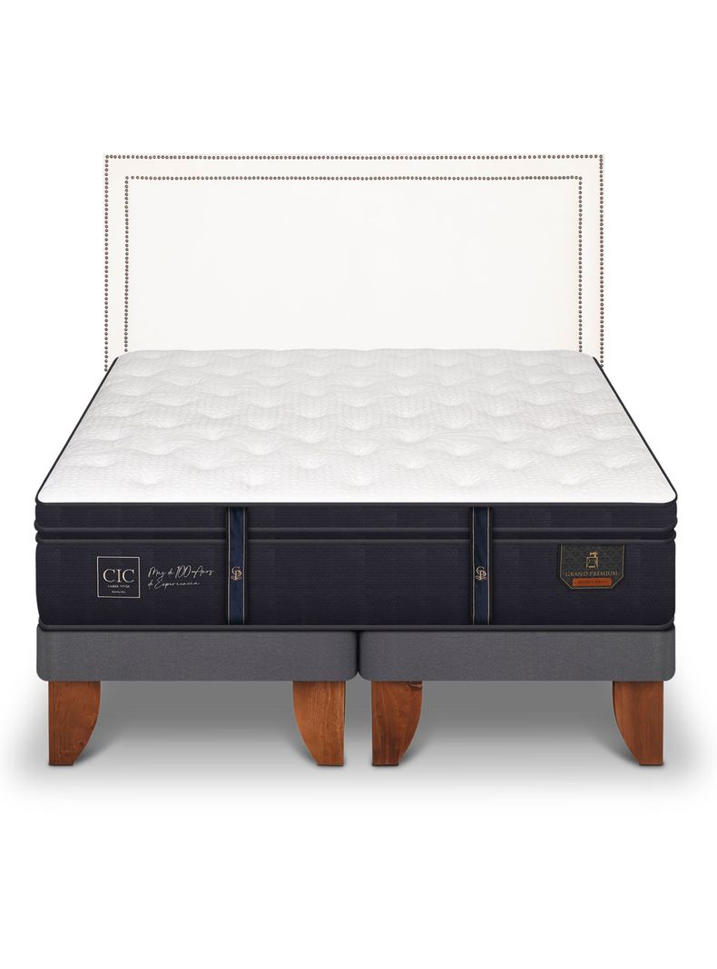 Cama Europea Grand Premium King Respaldo Danubio-2