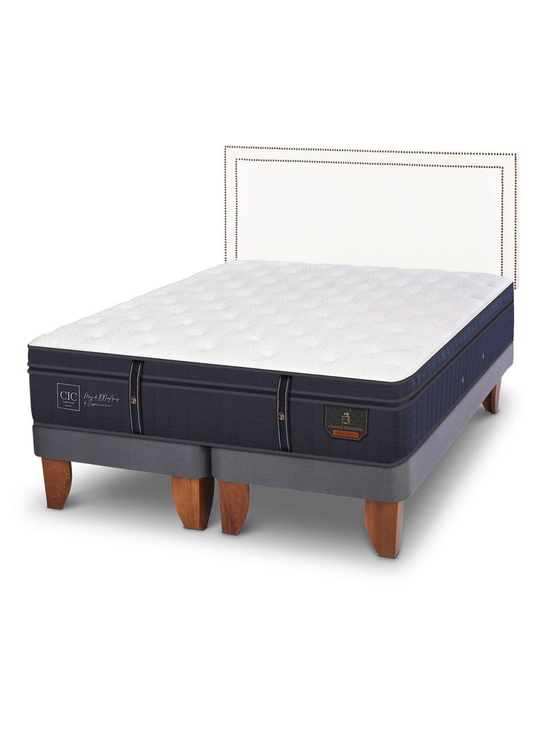 Cama Europea Grand Premium King Respaldo Danubio-0