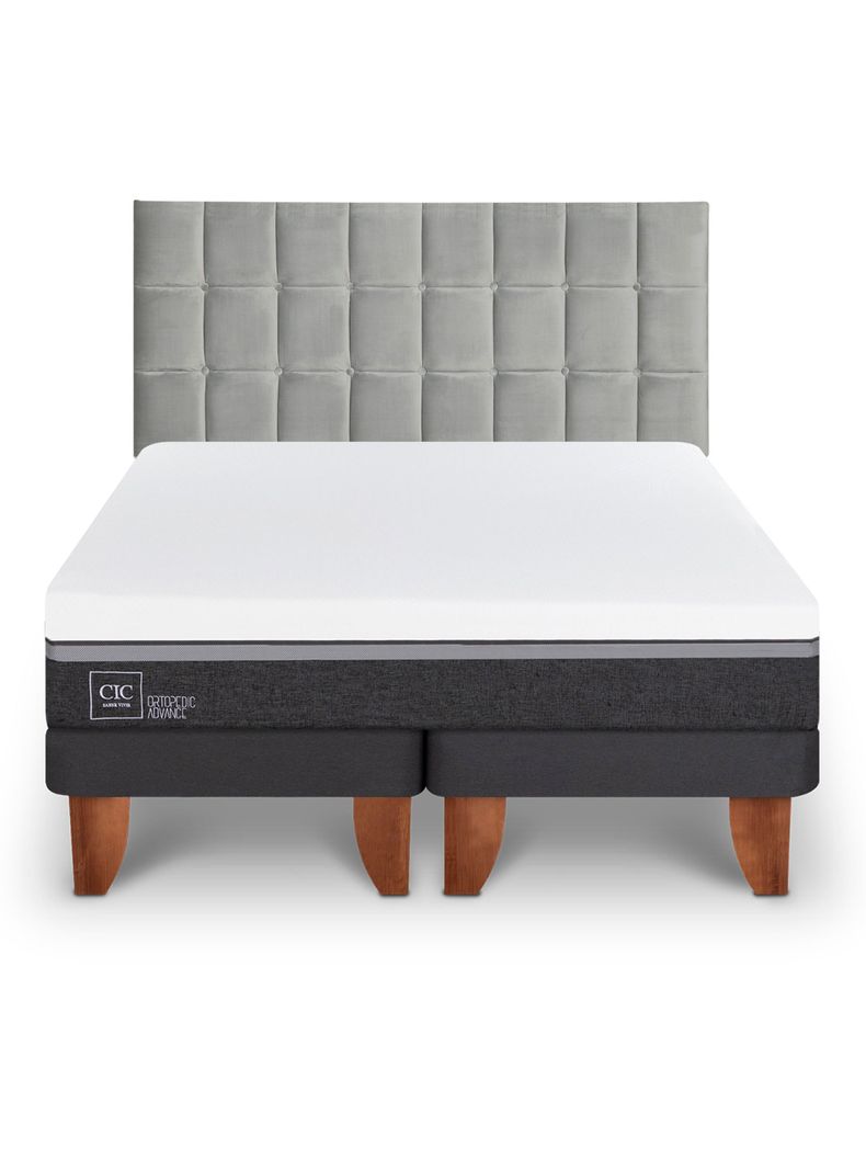 Cama Europea Ortopedic Advance King Respaldo Sile-2