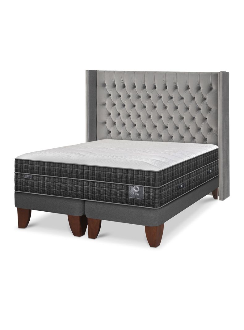Cama Europea Lux Super King Respaldo Sesia