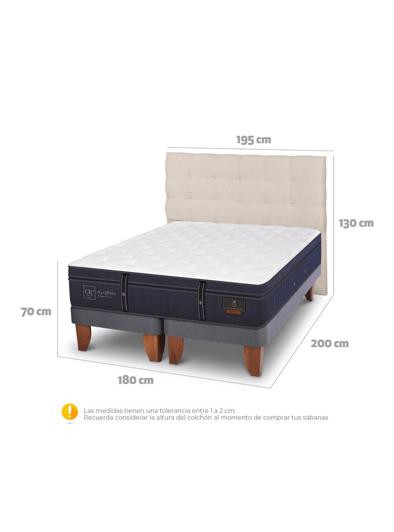 Cama Europea Grand Premium King Respaldo Ebro-1