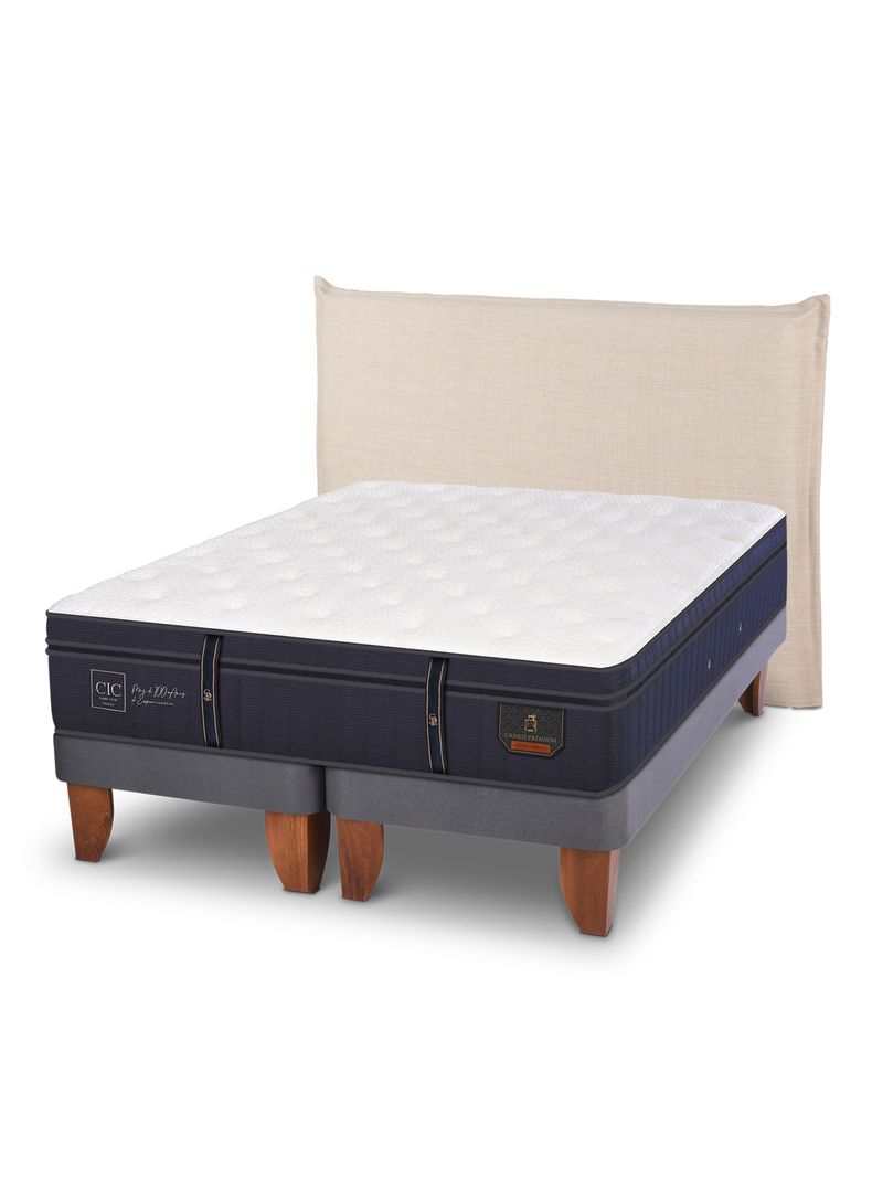 Cama Europea Grand Premium King Respaldo Tíber-0